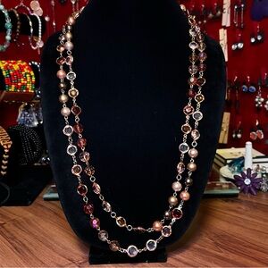 Premier Designs Long Beaded Necklace